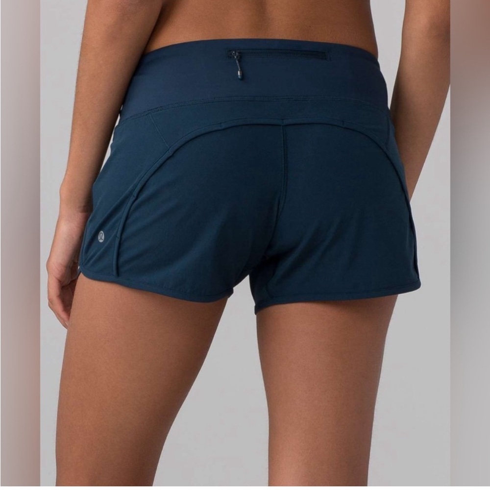 Lululemon✨RARE COLOR✨Run Times Short (4-way Stretch 4" Long✨Jaded✨LIKE NEW✨Sz 6